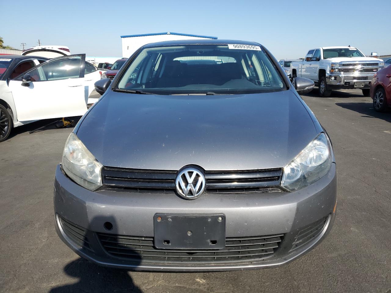 2011 Volkswagen Golf Gray vin: WVWDB7AJ5BW048315