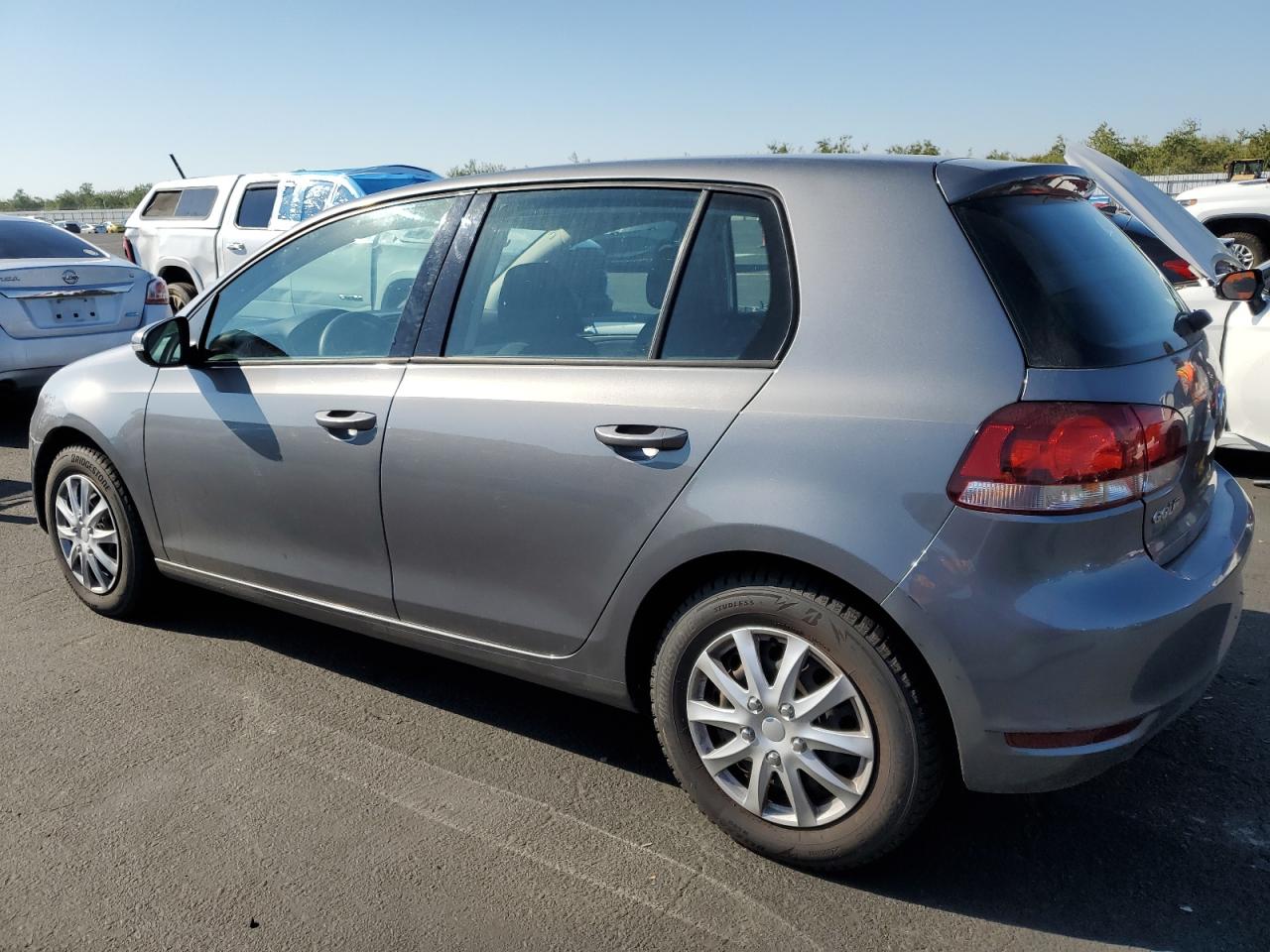 2011 Volkswagen Golf Gray vin: WVWDB7AJ5BW048315