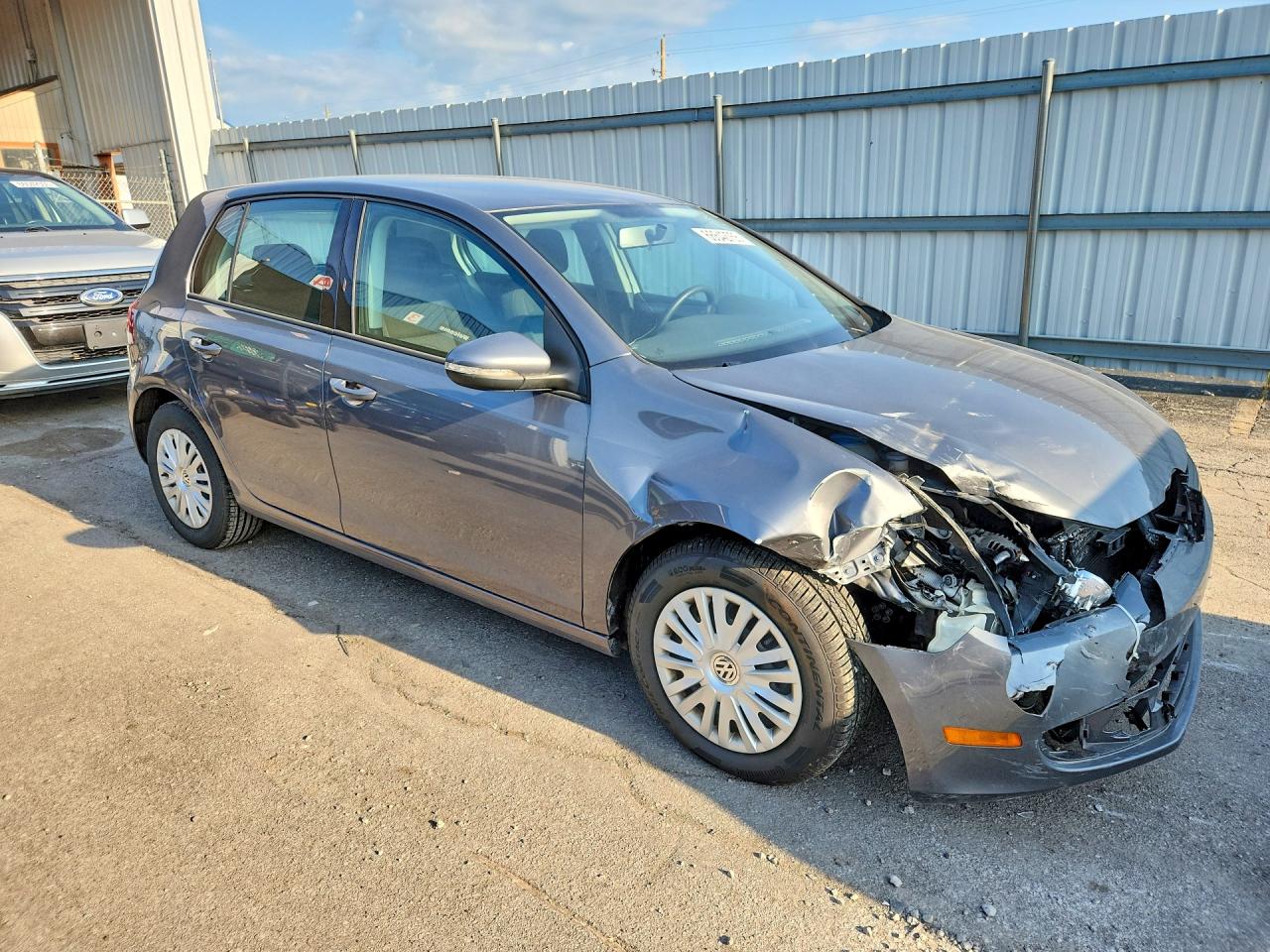 2013 Volkswagen Golf Silver vin: WVWDB7AJ5DW140236