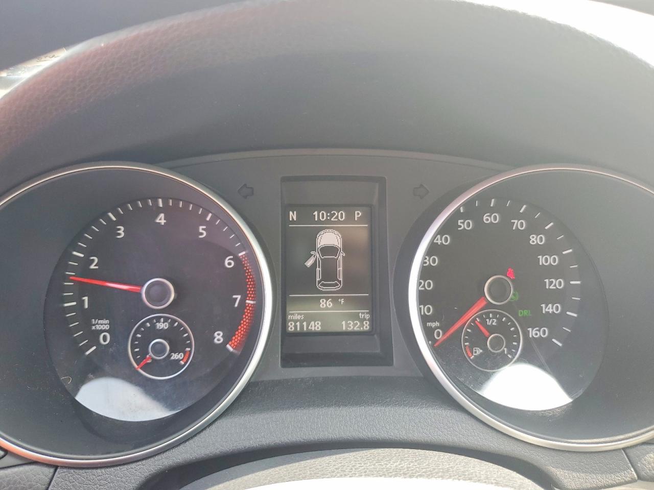 2012 Volkswagen Golf Black vin: WVWDB7AJ6CW044615