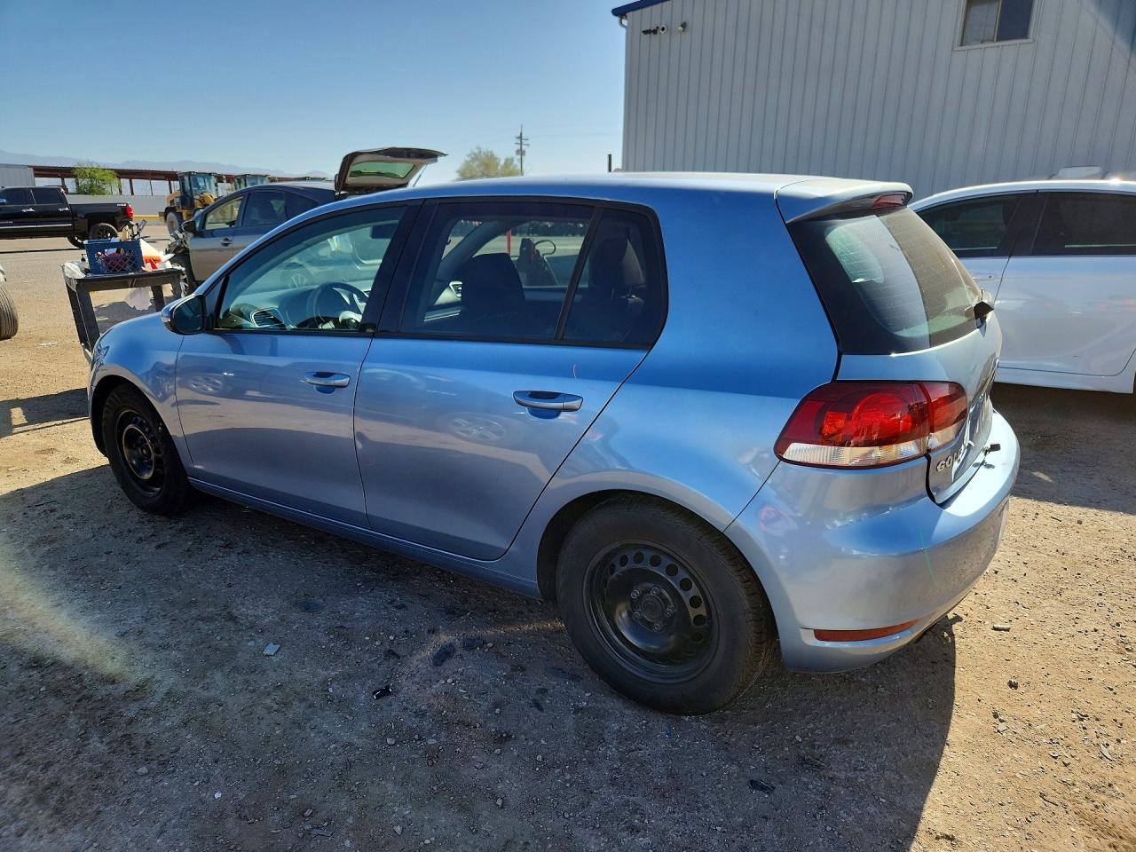 2012 Volkswagen Golf Бирюзовый vin: WVWDB7AJ6CW221874