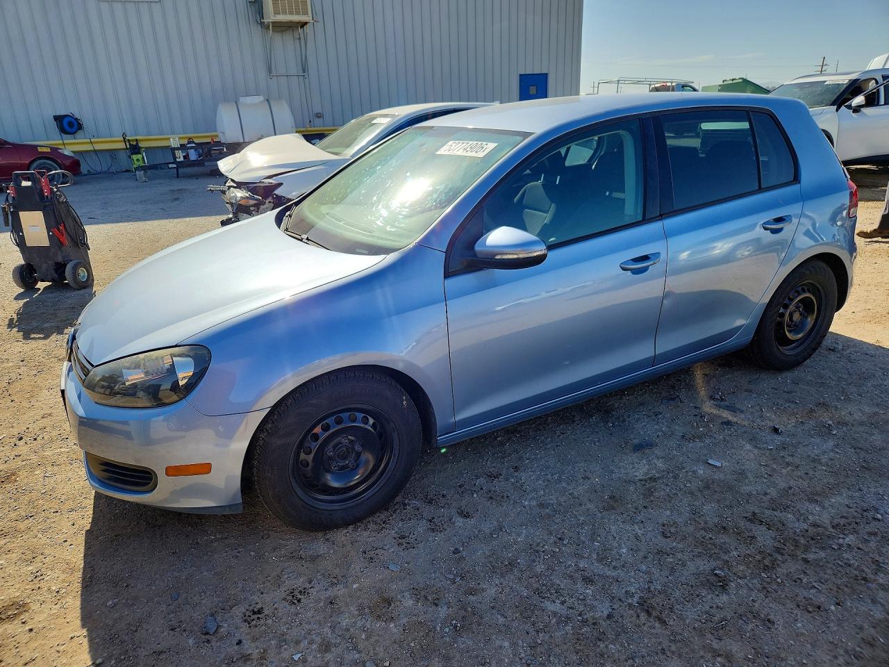 2012 Volkswagen Golf Teal vin: WVWDB7AJ6CW221874