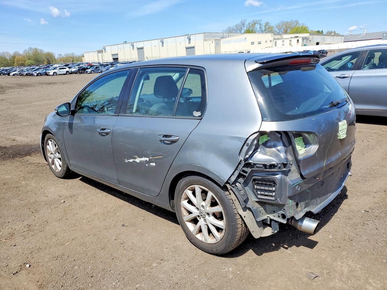 2010 Volkswagen Golf Серый vin: WVWDB7AJ7AW216423
