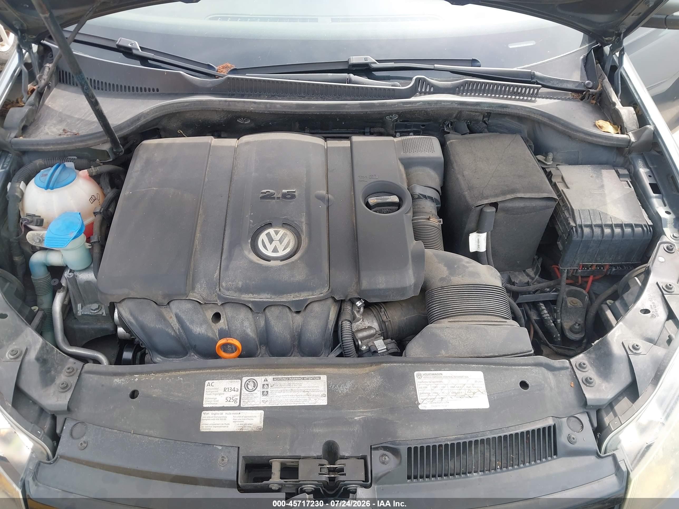 2012 Volkswagen Golf 2.5l 4-door Gray vin: WVWDB7AJ7CW249845