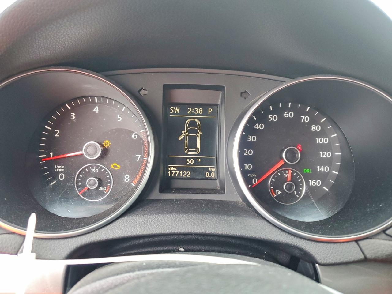 2012 Volkswagen Golf White vin: WVWDB7AJ7CW309719