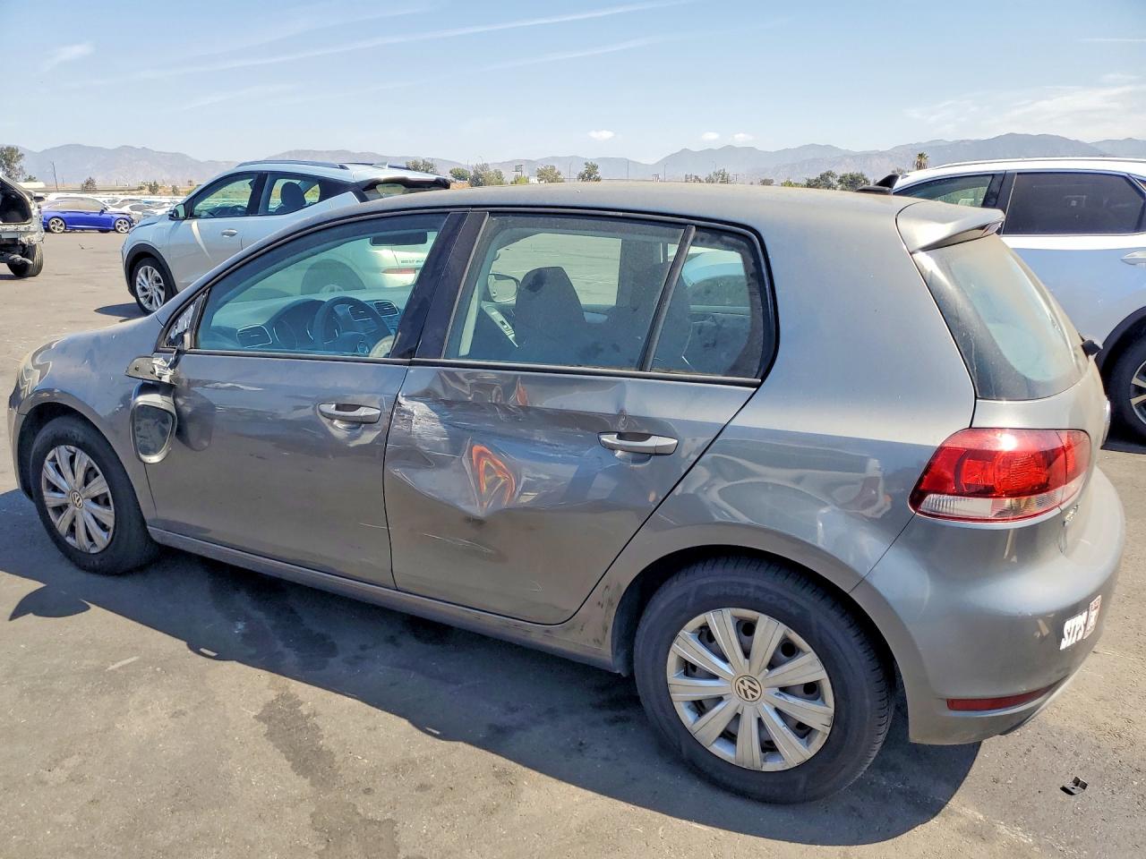 2012 Volkswagen Golf Серый vin: WVWDB7AJ7CW315682