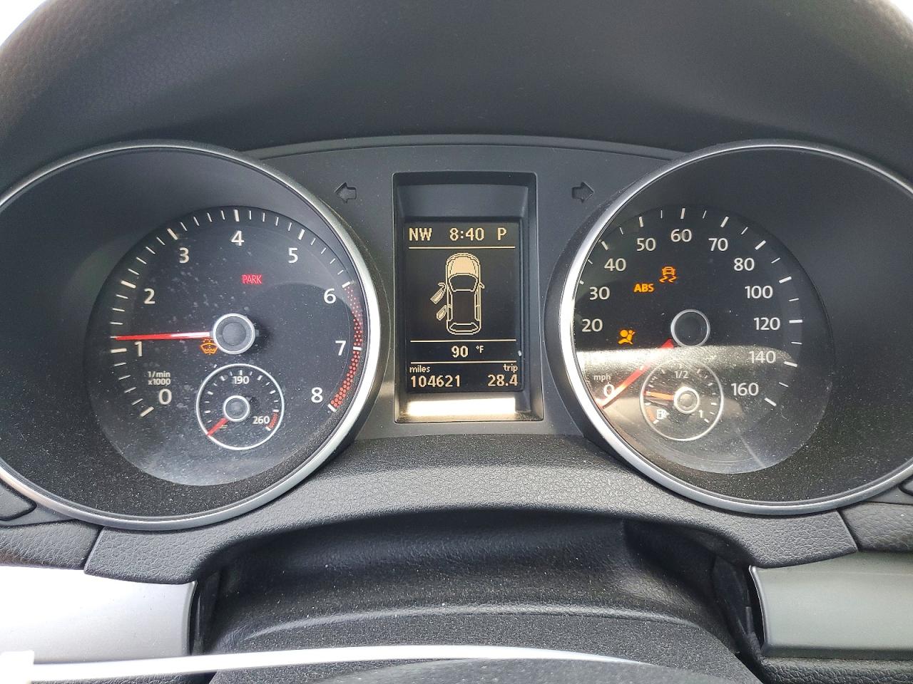 2012 Volkswagen Golf Серый vin: WVWDB7AJ7CW315682