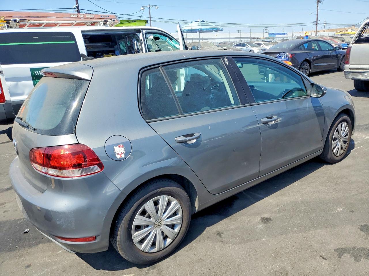2012 Volkswagen Golf Серый vin: WVWDB7AJ7CW315682