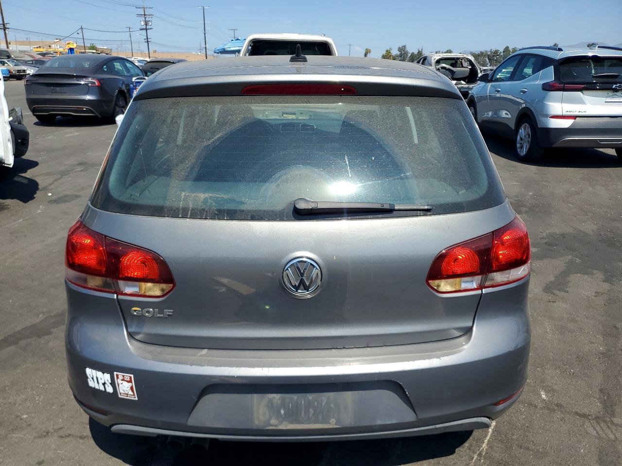 2012 Volkswagen Golf Серый vin: WVWDB7AJ7CW315682