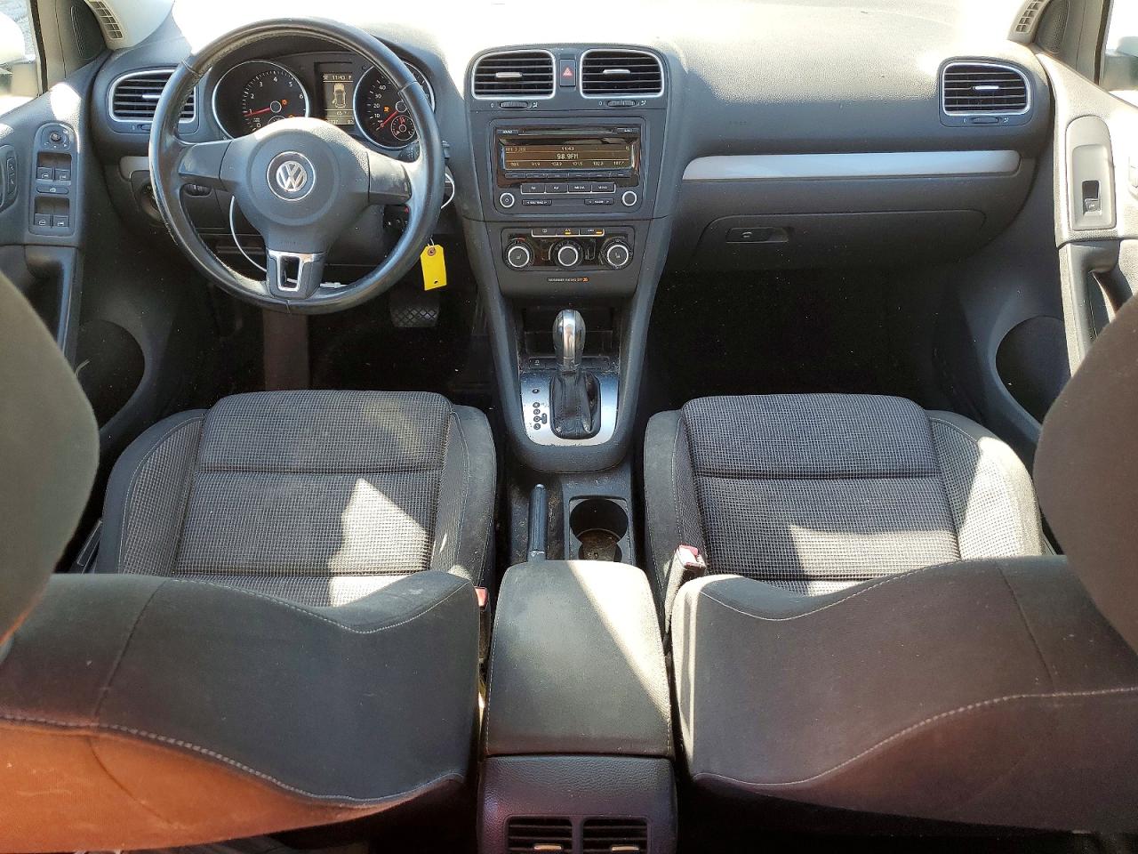 2013 Volkswagen Golf White vin: WVWDB7AJ7DW089550