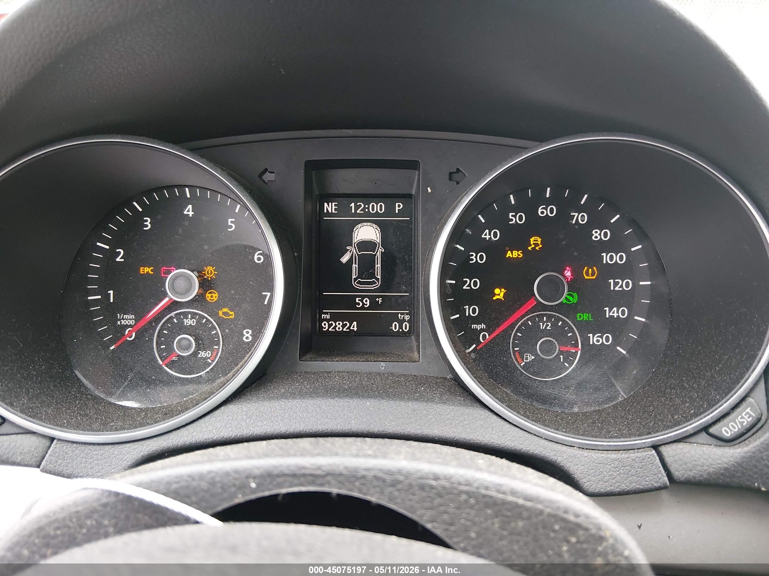 2014 Volkswagen Golf 2.5l Silver vin: WVWDB7AJ7EW004689