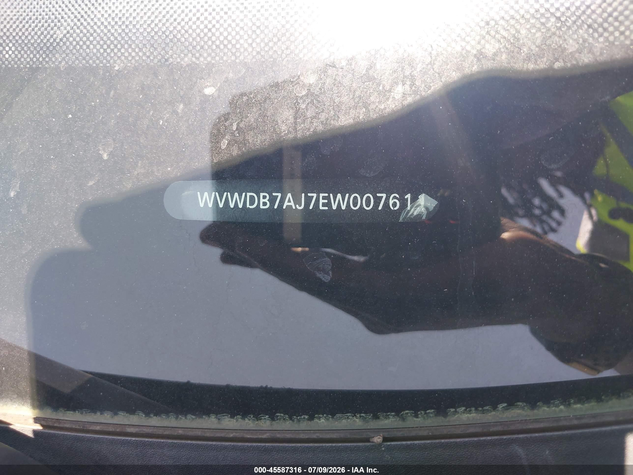 2014 Volkswagen Golf 2.5l (a6) (no Longer Orderable) Black vin: WVWDB7AJ7EW007611