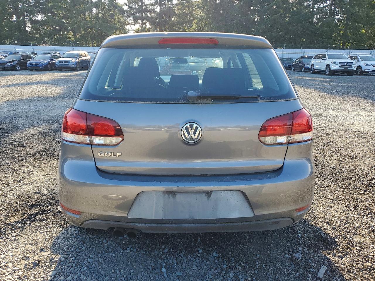 2012 Volkswagen Golf Gray vin: WVWDB7AJ8CW196928