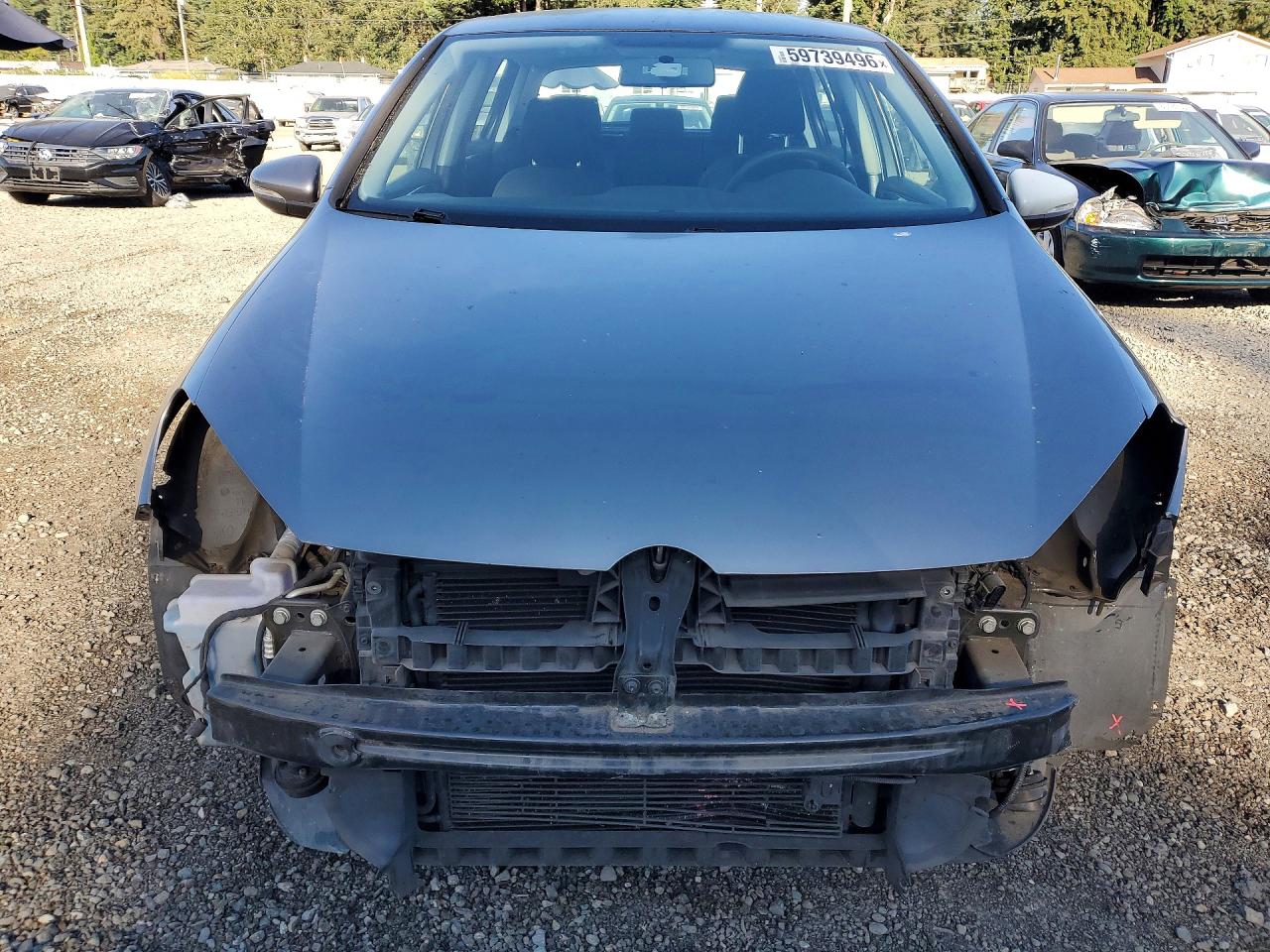 2012 Volkswagen Golf Gray vin: WVWDB7AJ8CW196928
