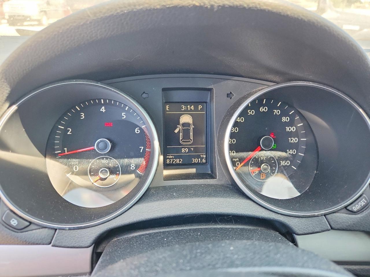 2012 Volkswagen Golf Gray vin: WVWDB7AJ8CW196928