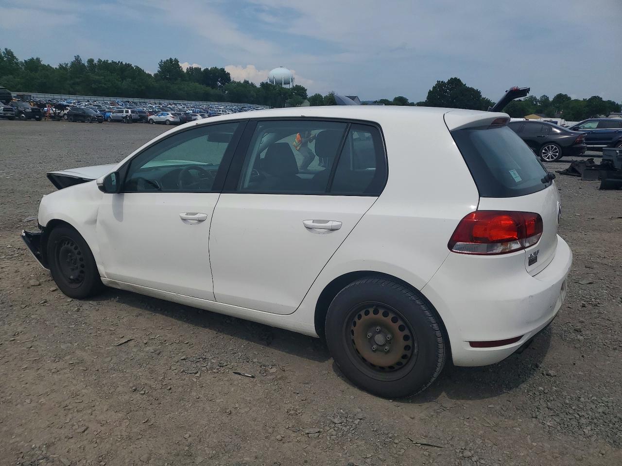 2013 Volkswagen Golf White vin: WVWDB7AJ8DW127464