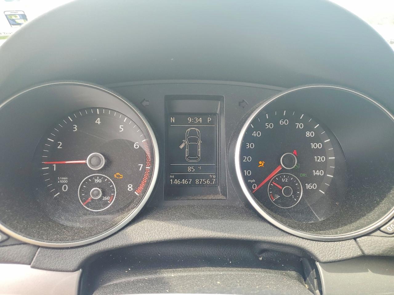 2013 Volkswagen Golf White vin: WVWDB7AJ8DW127464