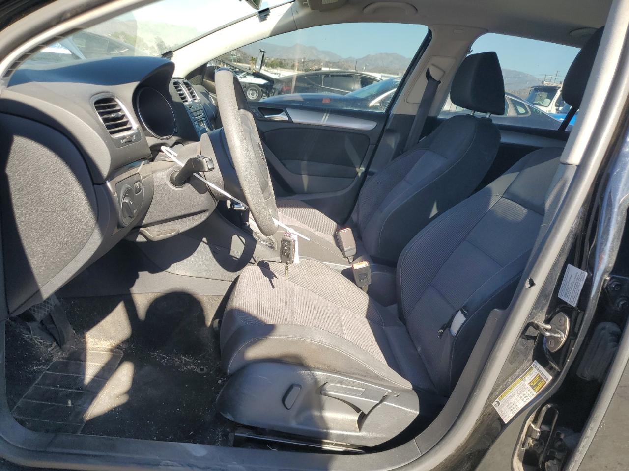 2010 Volkswagen Golf Черный vin: WVWDB7AJ9AW386251