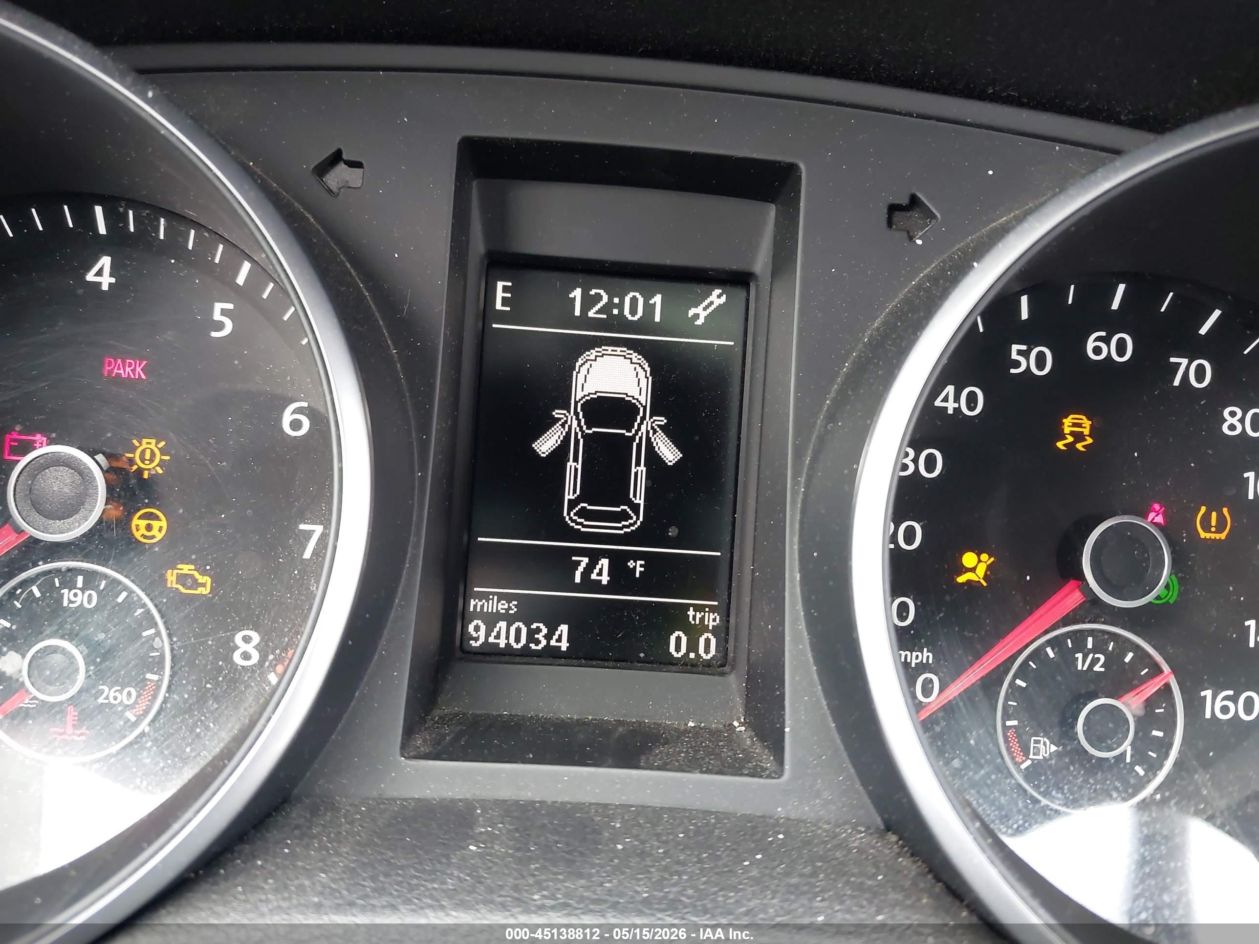 2012 Volkswagen Golf 2.5l 4-door Dark Blue vin: WVWDB7AJ9CW023533