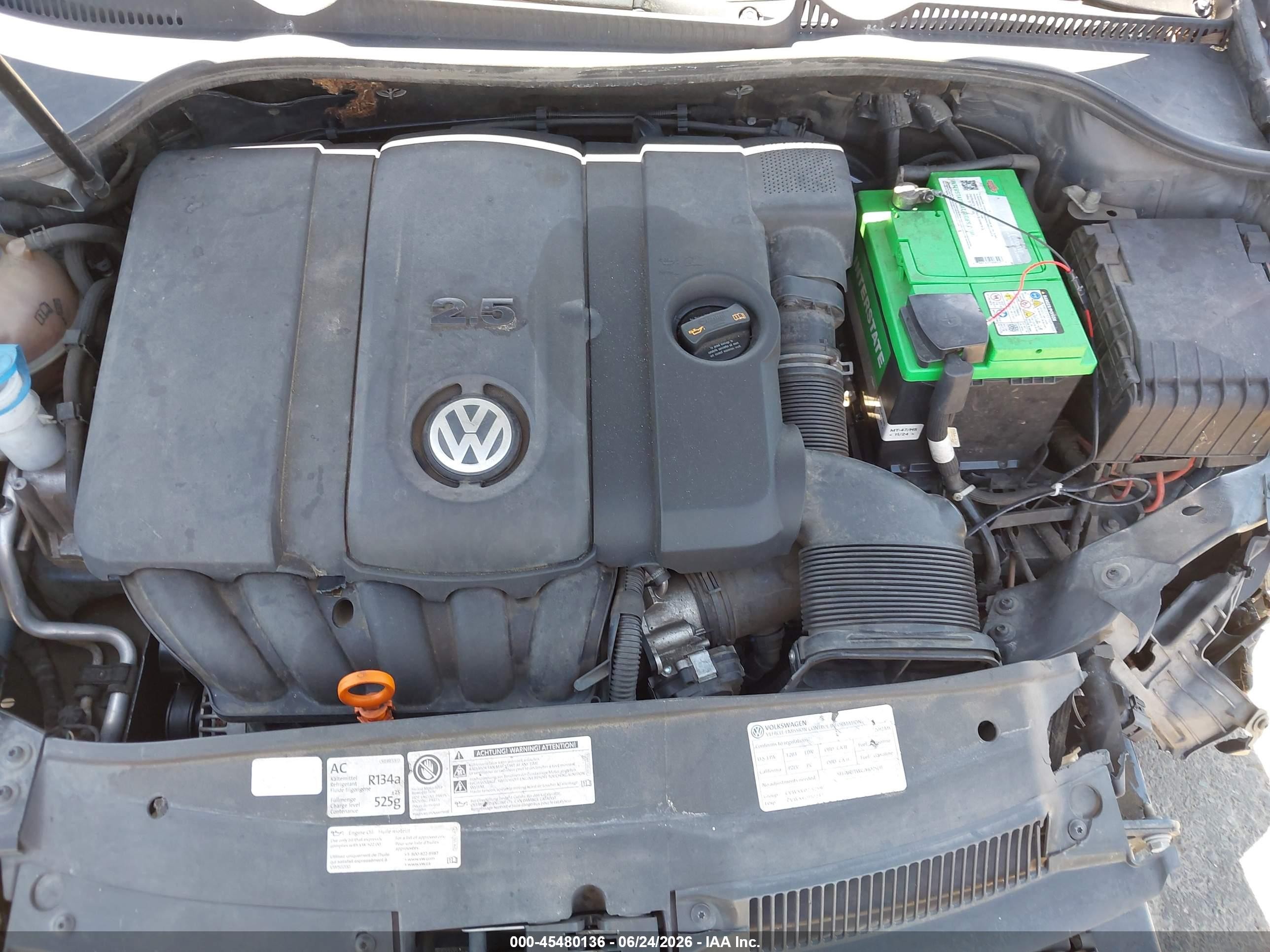 2012 Volkswagen Golf 2.5l 4-door Dark Blue vin: WVWDB7AJ9CW197165