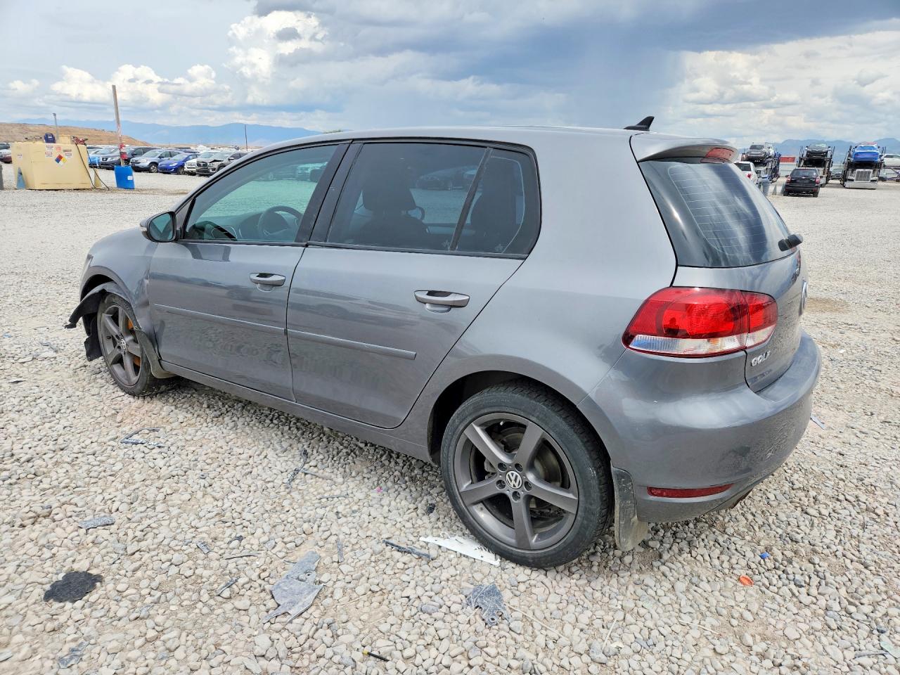 2013 Volkswagen Golf Gray vin: WVWDB7AJ9DW028653