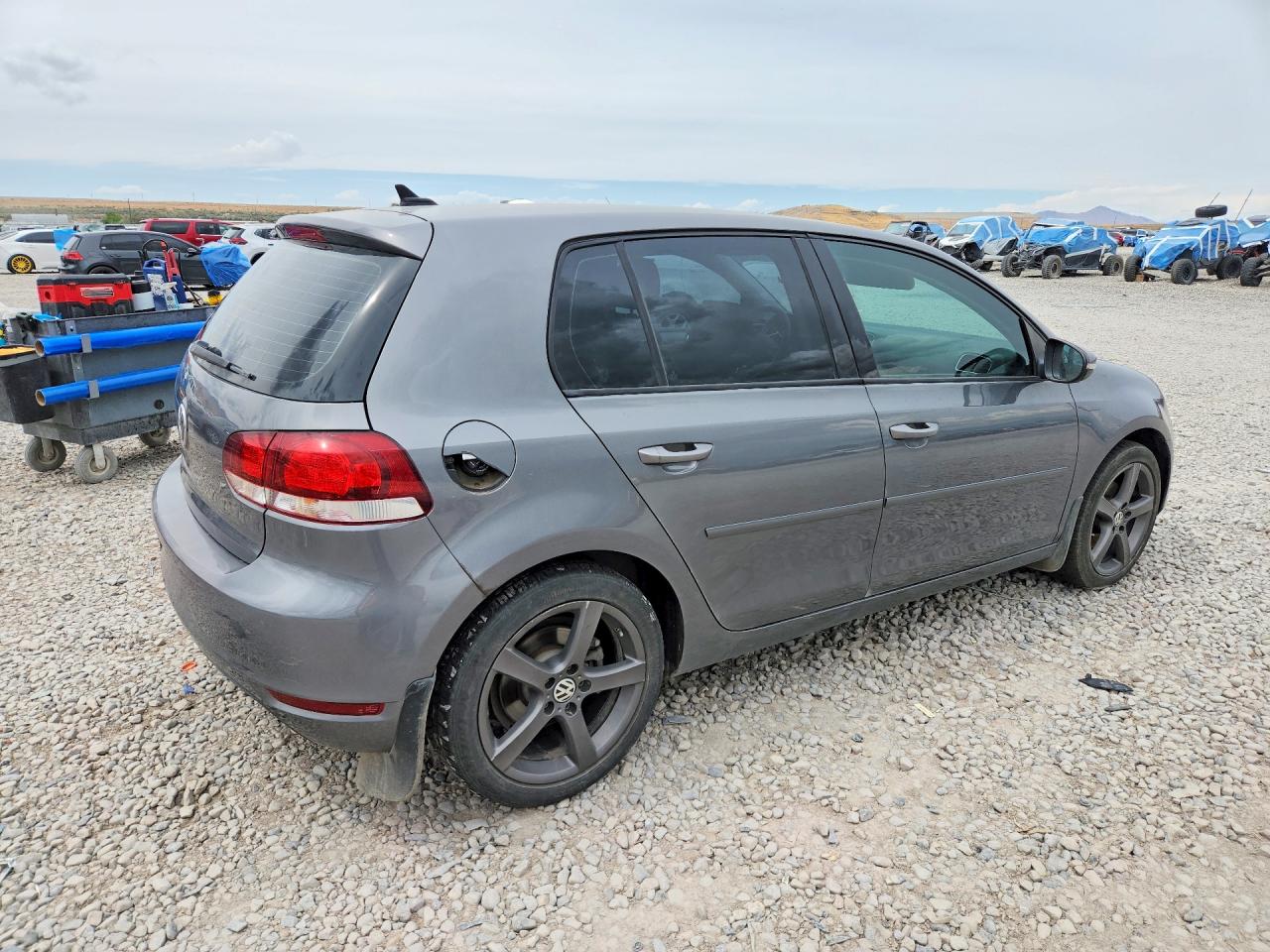 2013 Volkswagen Golf Gray vin: WVWDB7AJ9DW028653