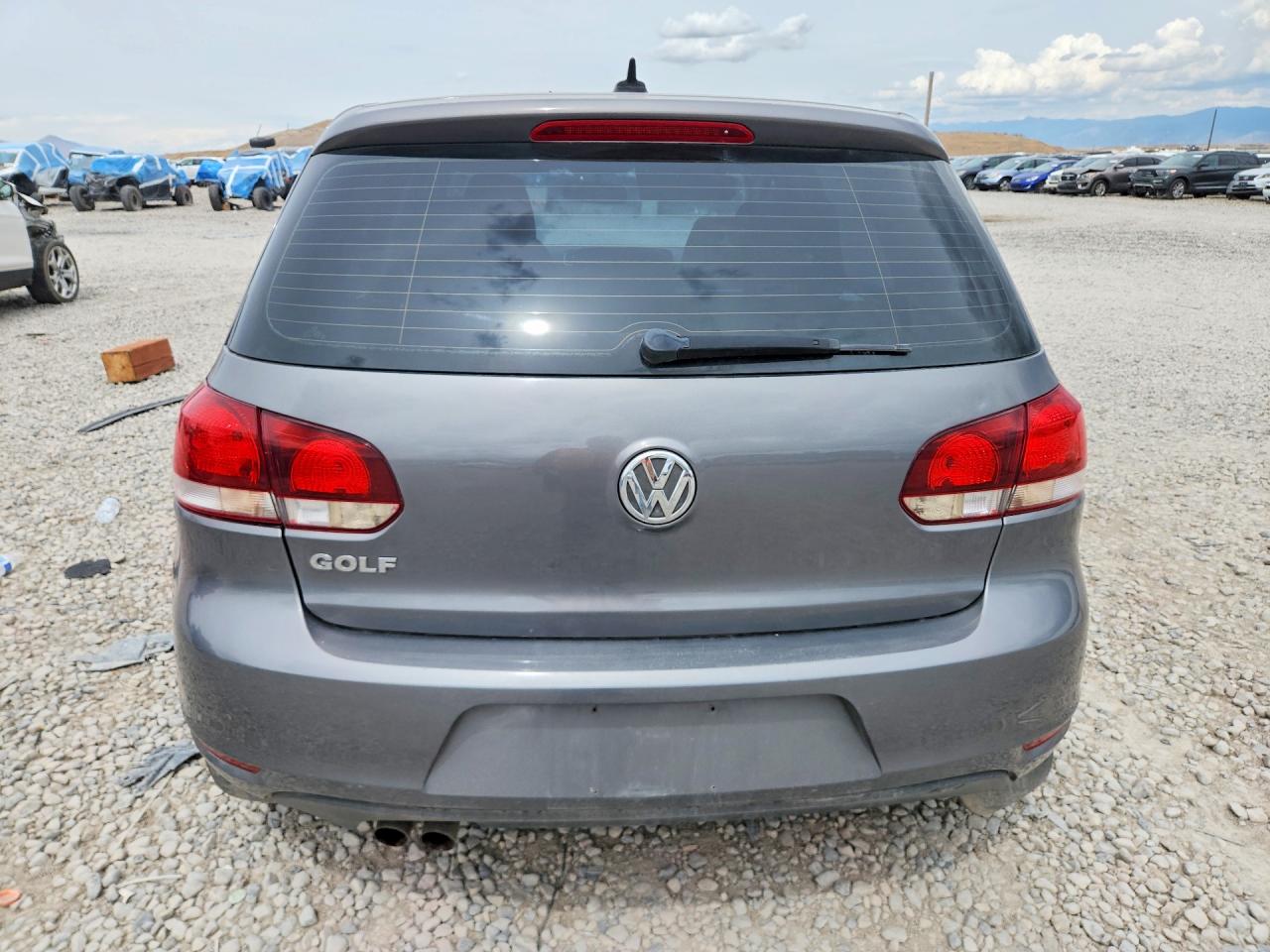 2013 Volkswagen Golf Gray vin: WVWDB7AJ9DW028653