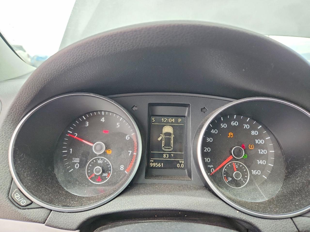 2013 Volkswagen Golf Gray vin: WVWDB7AJ9DW028653