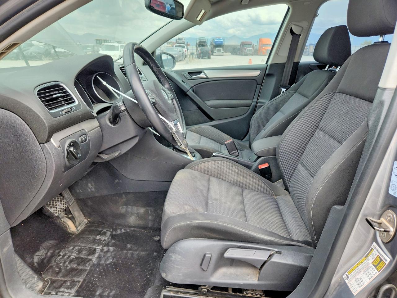 2013 Volkswagen Golf Gray vin: WVWDB7AJ9DW028653