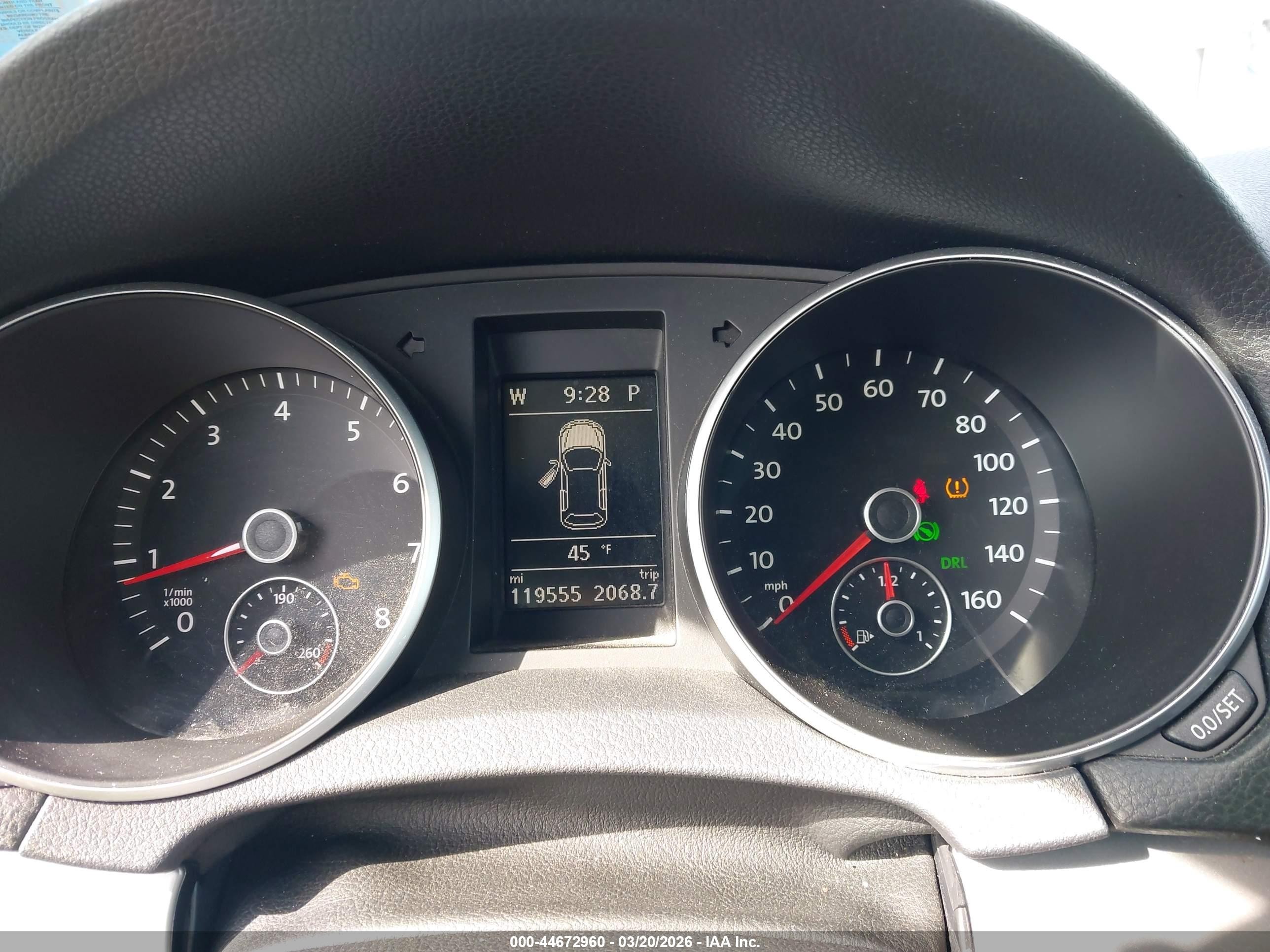 2013 Volkswagen Golf 2.5l 4-door Синий vin: WVWDB7AJ9DW135508