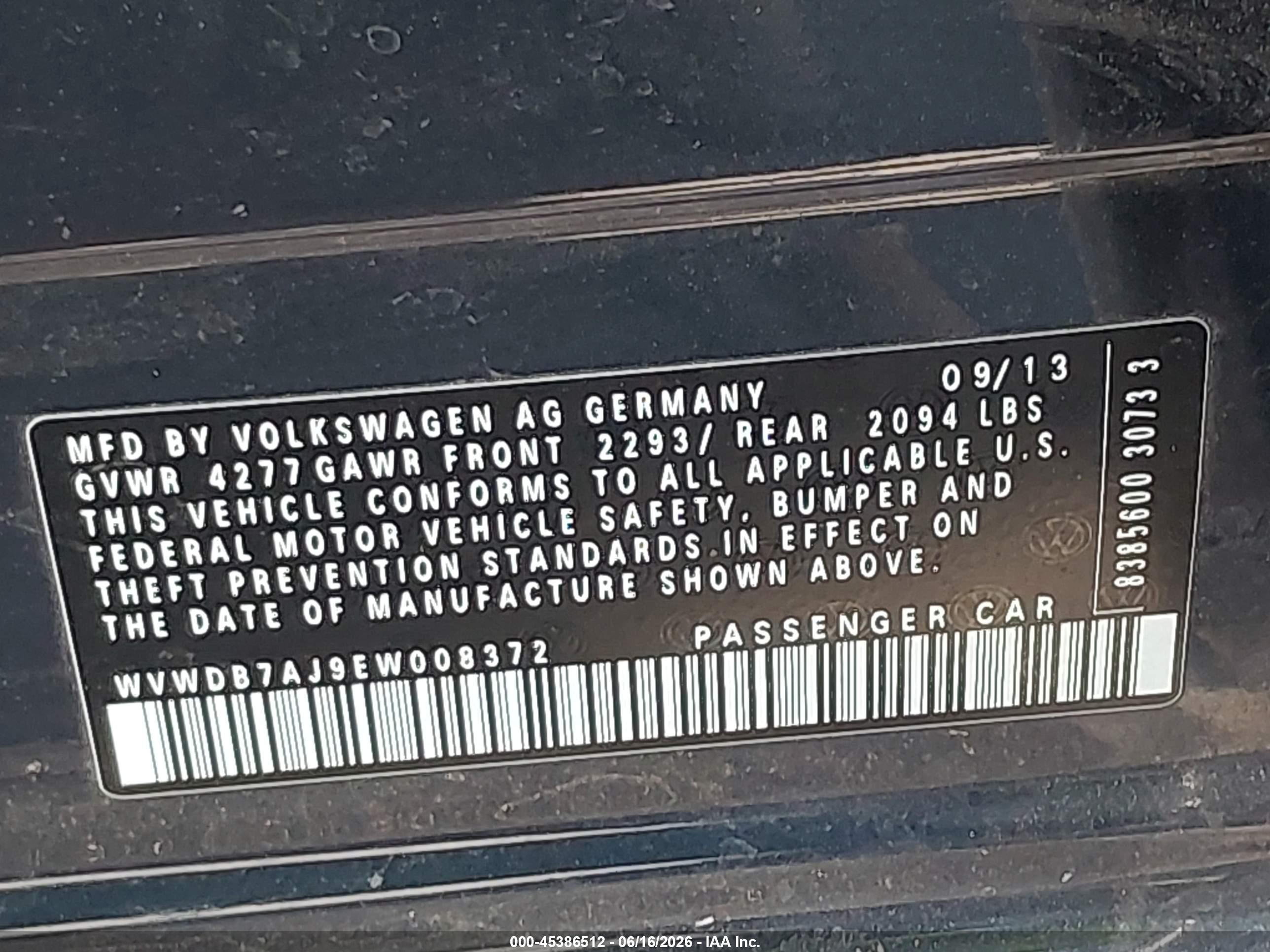 2014 Volkswagen Golf 2.5l Gray vin: WVWDB7AJ9EW008372