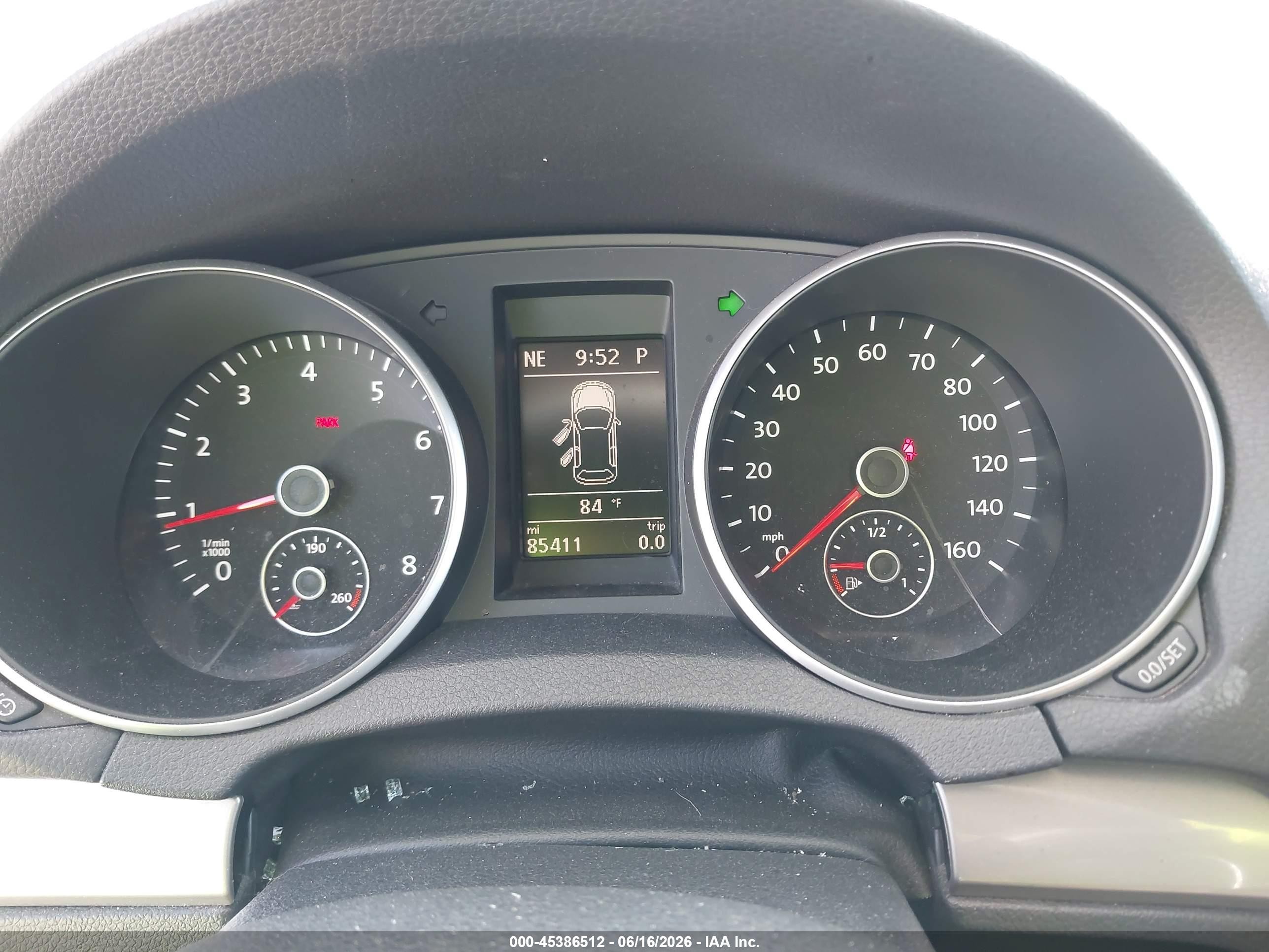 2014 Volkswagen Golf 2.5l Gray vin: WVWDB7AJ9EW008372