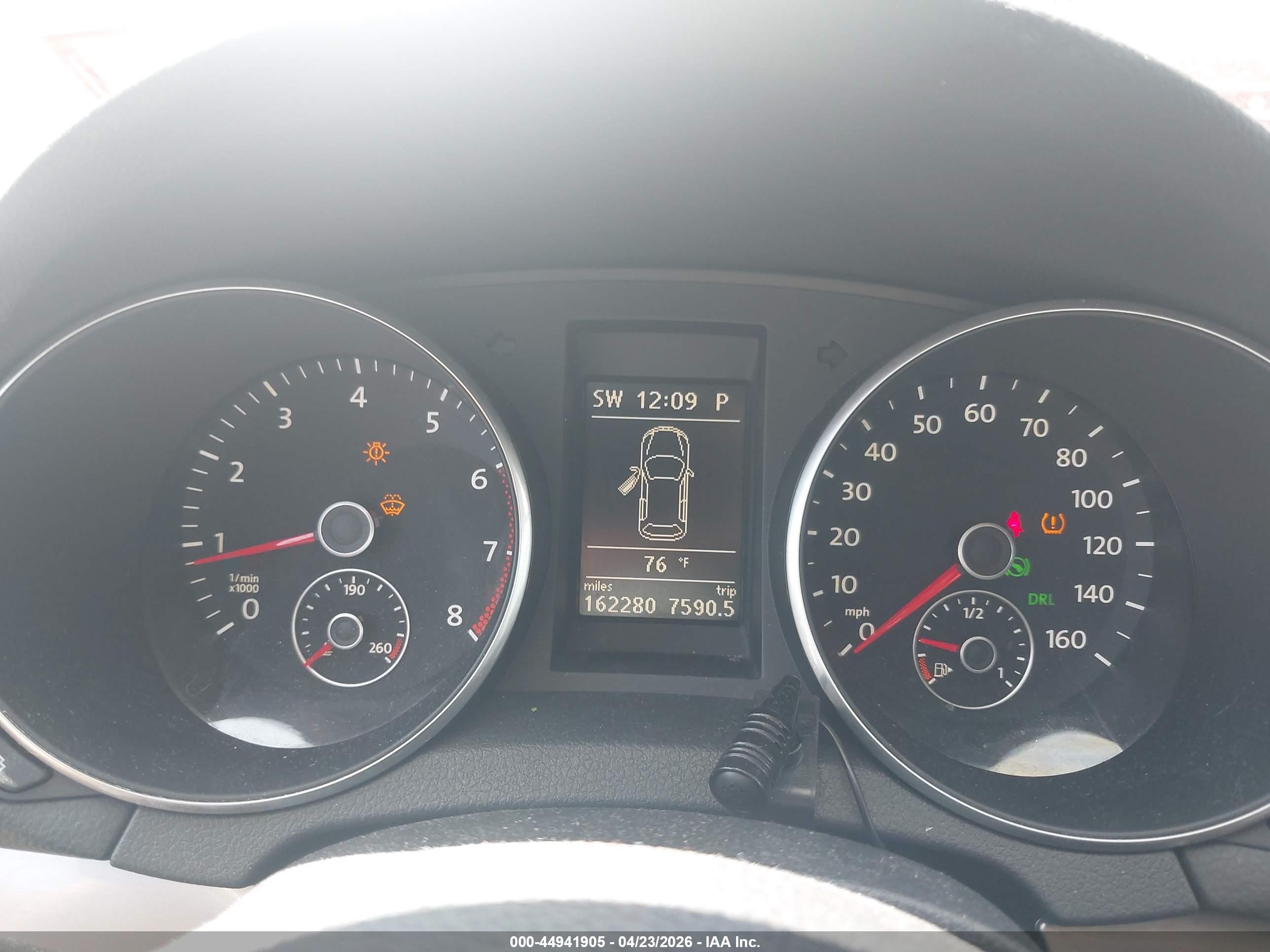 2010 Volkswagen Golf 4-door Gray vin: WVWDB7AJXAW216948