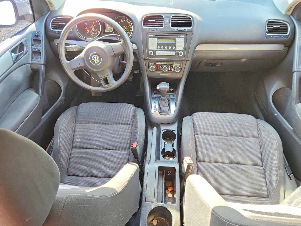 2010 Volkswagen Golf White vin: WVWDB7AJXAW251733