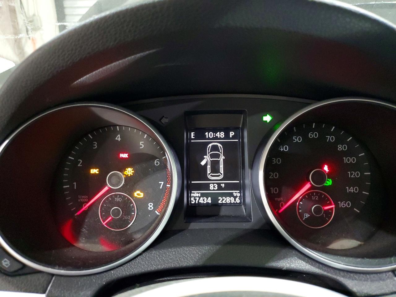 2012 Volkswagen Golf Black vin: WVWDB7AJXCW324098