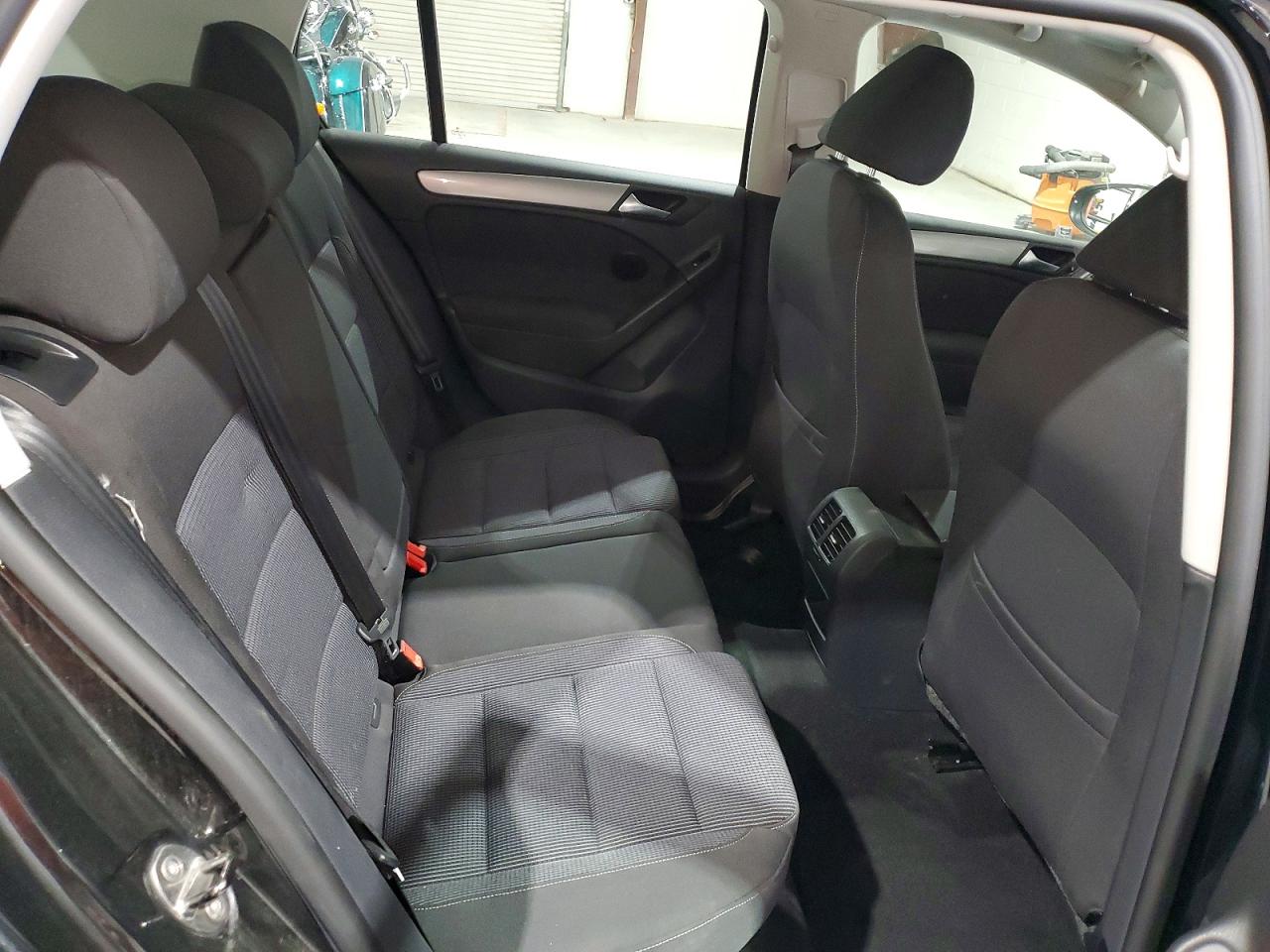 2012 Volkswagen Golf Black vin: WVWDB7AJXCW324098