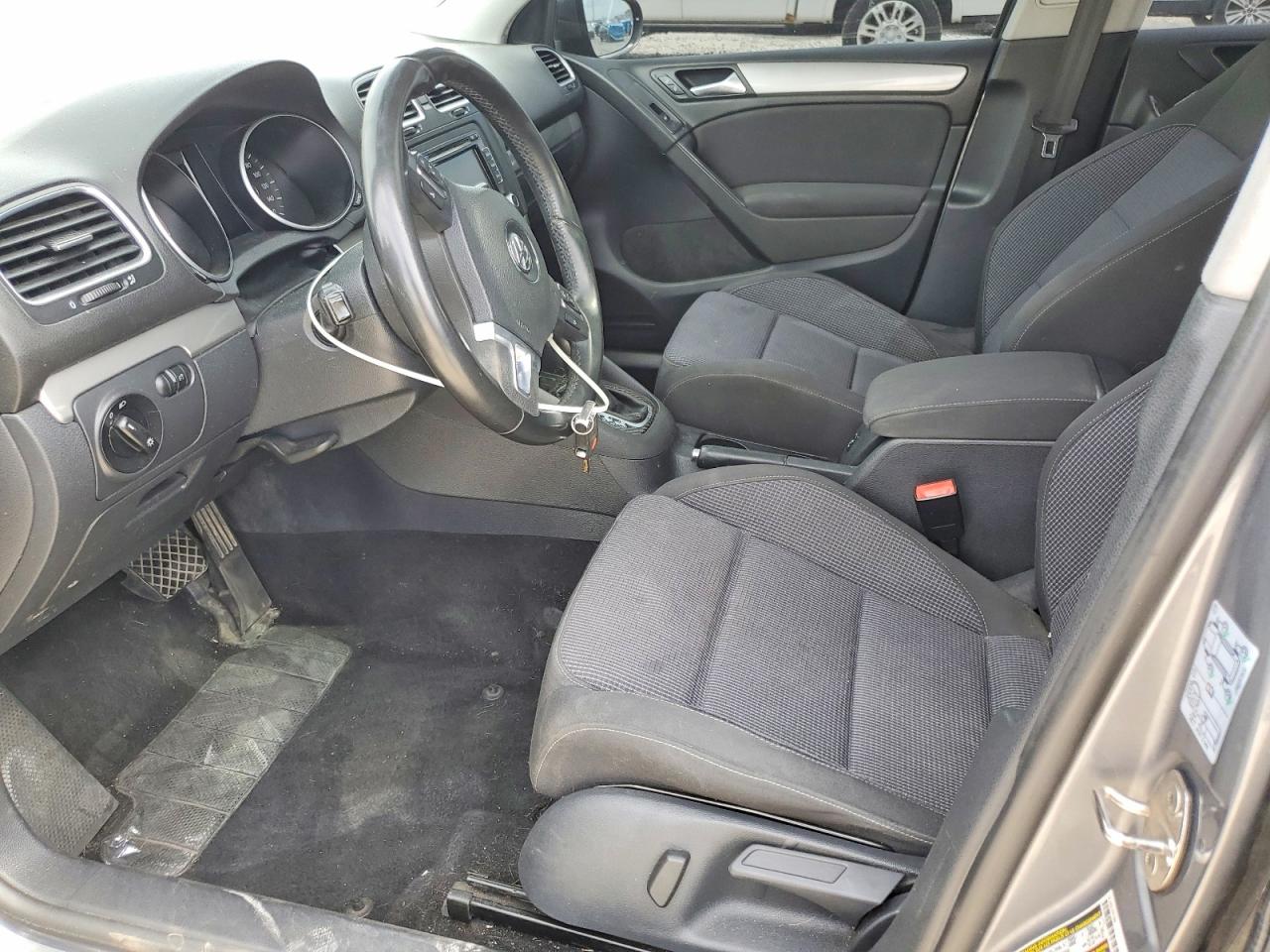 2013 Volkswagen Golf Gray vin: WVWDB7AJXDW121391