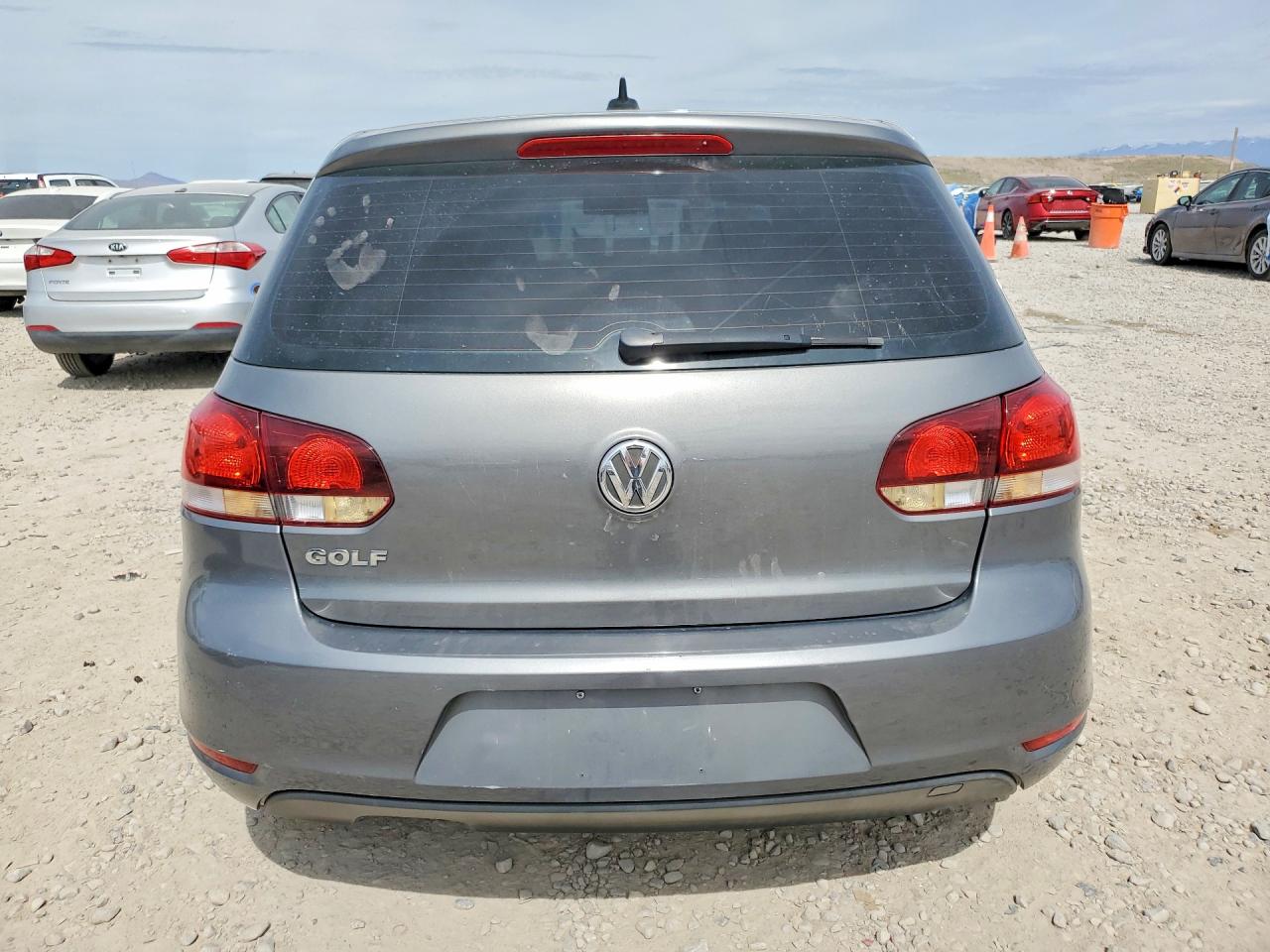 2013 Volkswagen Golf Gray vin: WVWDB7AJXDW121391