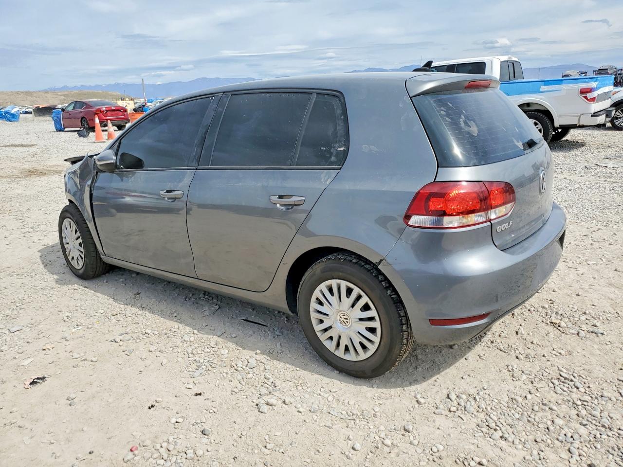 2013 Volkswagen Golf Gray vin: WVWDB7AJXDW121391