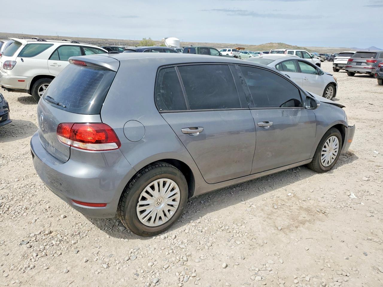 2013 Volkswagen Golf Gray vin: WVWDB7AJXDW121391