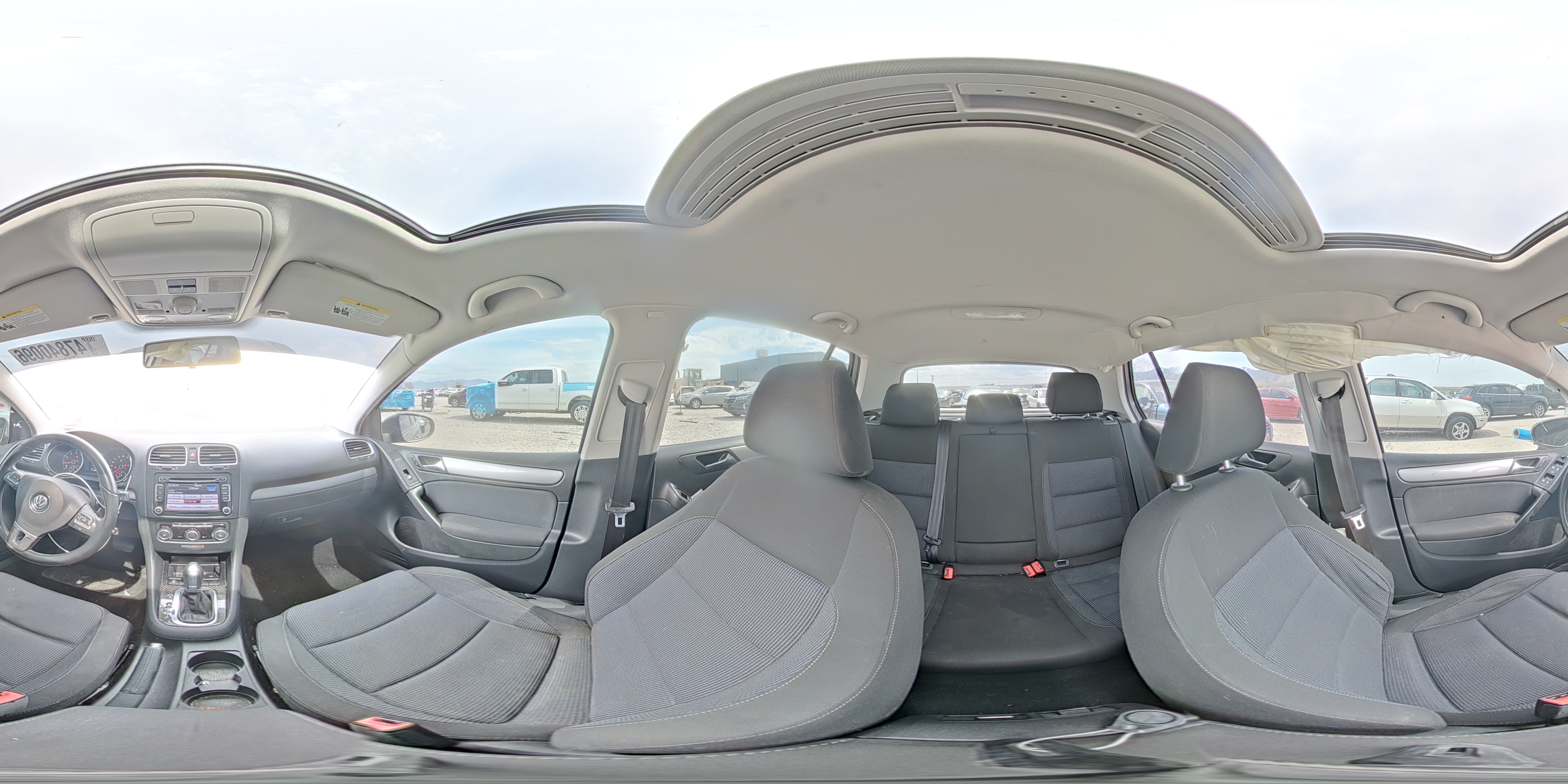 2013 Volkswagen Golf Gray vin: WVWDB7AJXDW121391