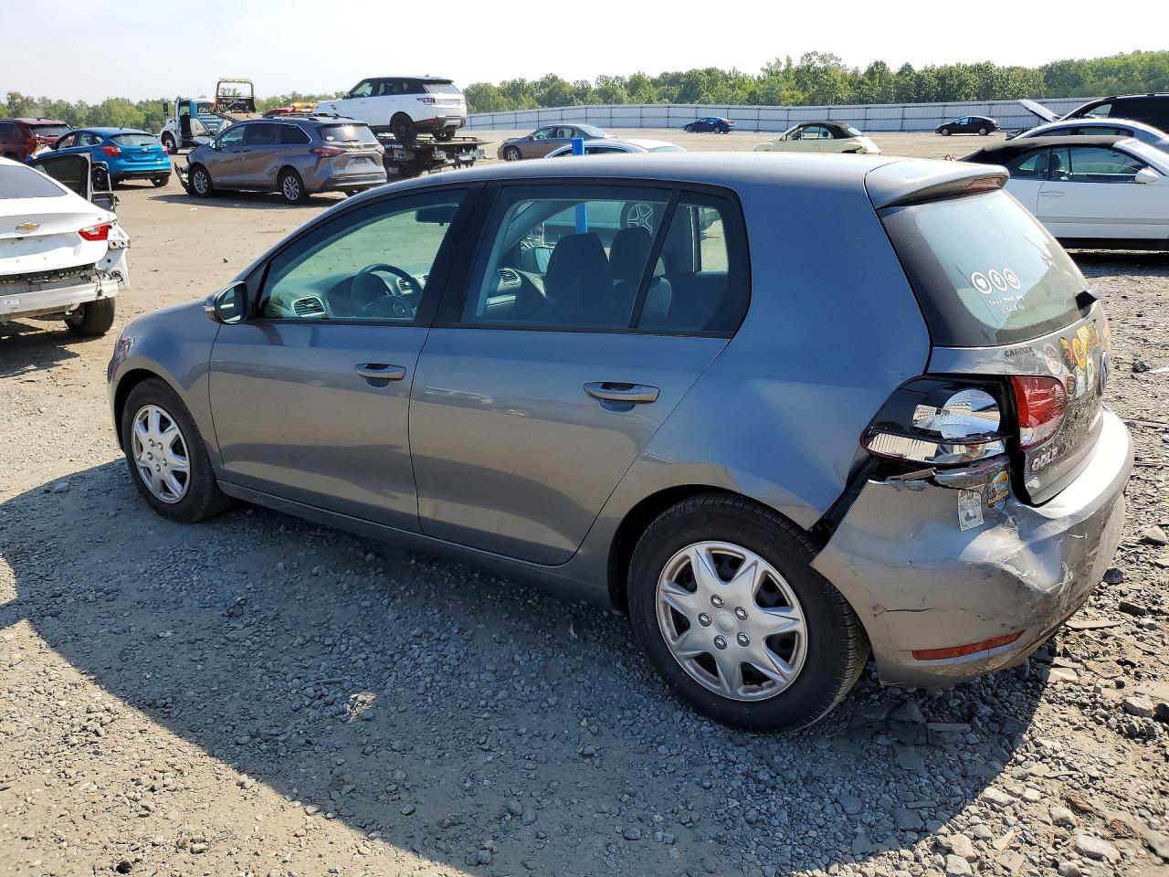 2013 Volkswagen Golf Gray vin: WVWDB7AJXDW128261