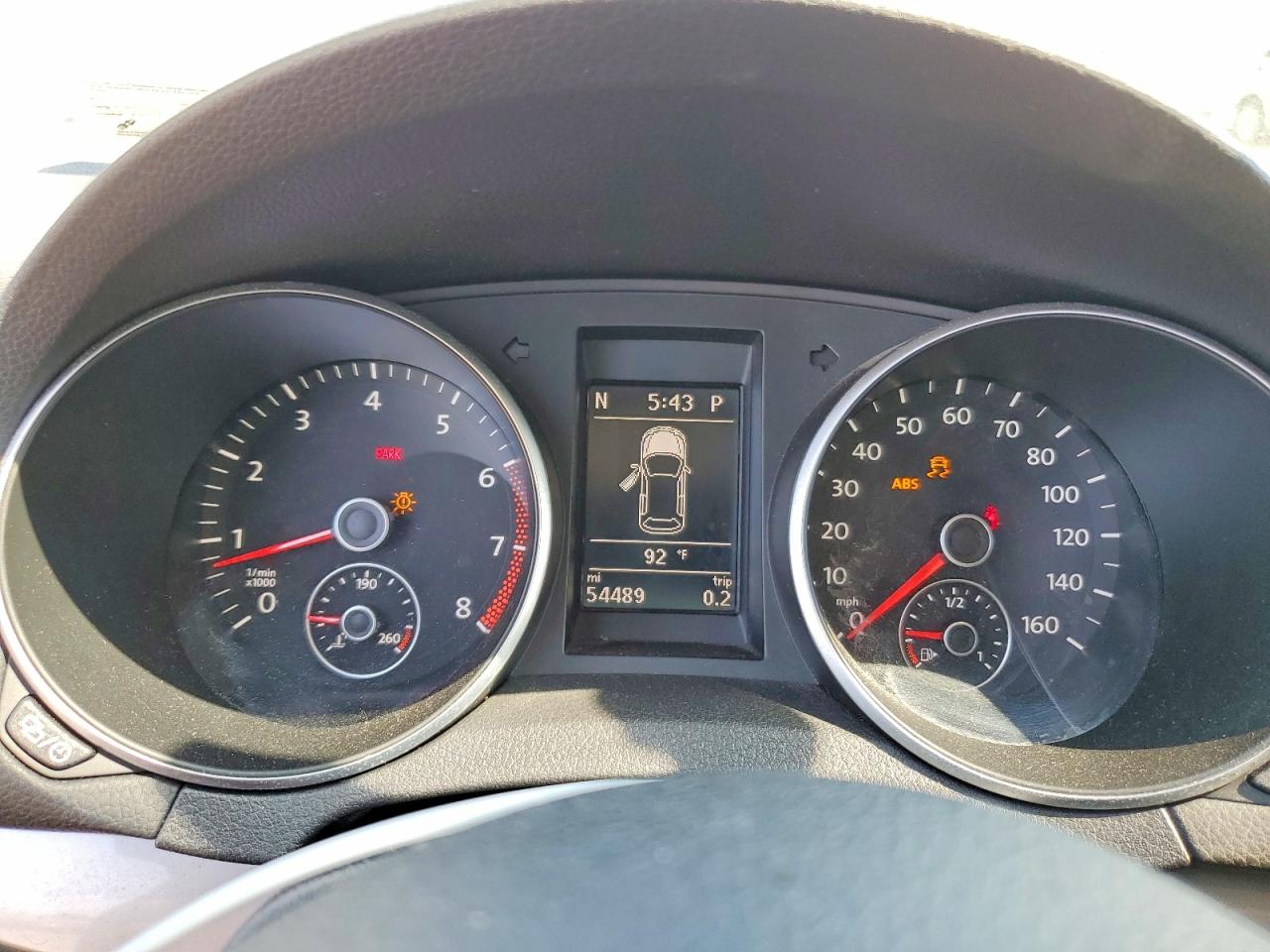 2013 Volkswagen Golf Gray vin: WVWDB7AJXDW128261