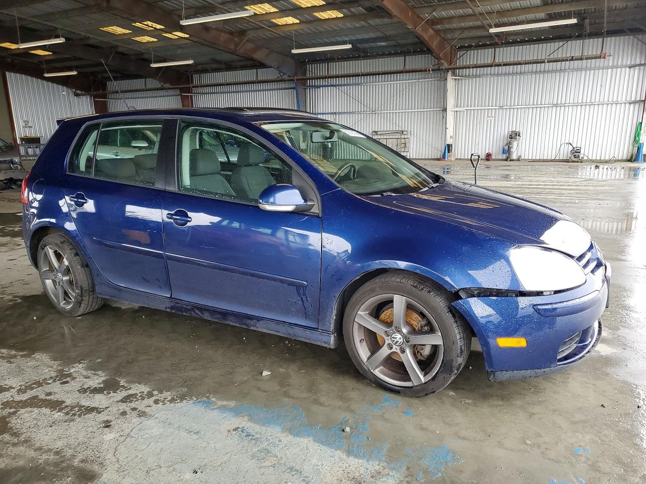 2008 Volkswagen Rabbit Синий vin: WVWDB91K78W154147