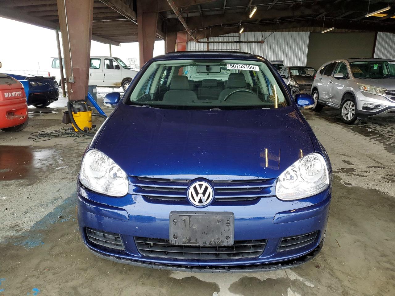 2008 Volkswagen Rabbit Синий vin: WVWDB91K78W154147
