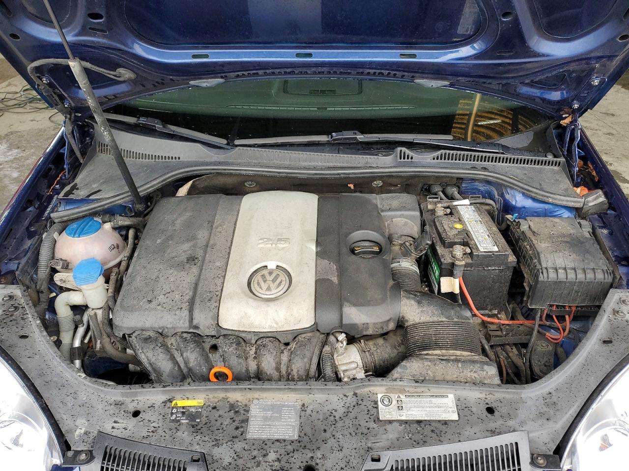 2008 Volkswagen Rabbit Синий vin: WVWDB91K78W154147