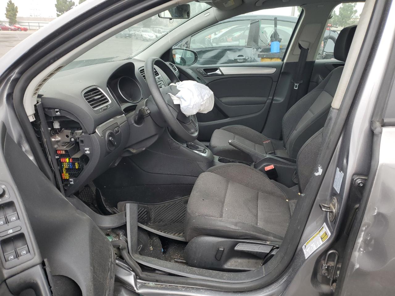 2010 Volkswagen Golf Gray vin: WVWDB9AJ4AW396486