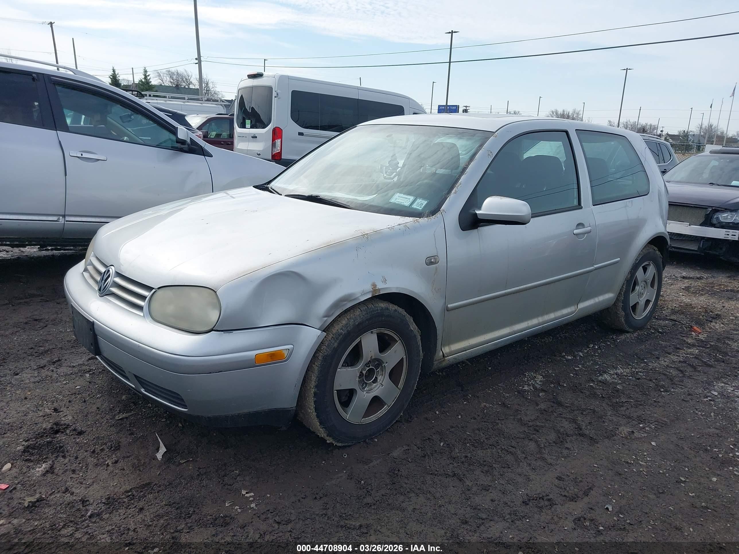 2001 Volkswagen Gti Gls Silver vin: WVWDC21J11W070729