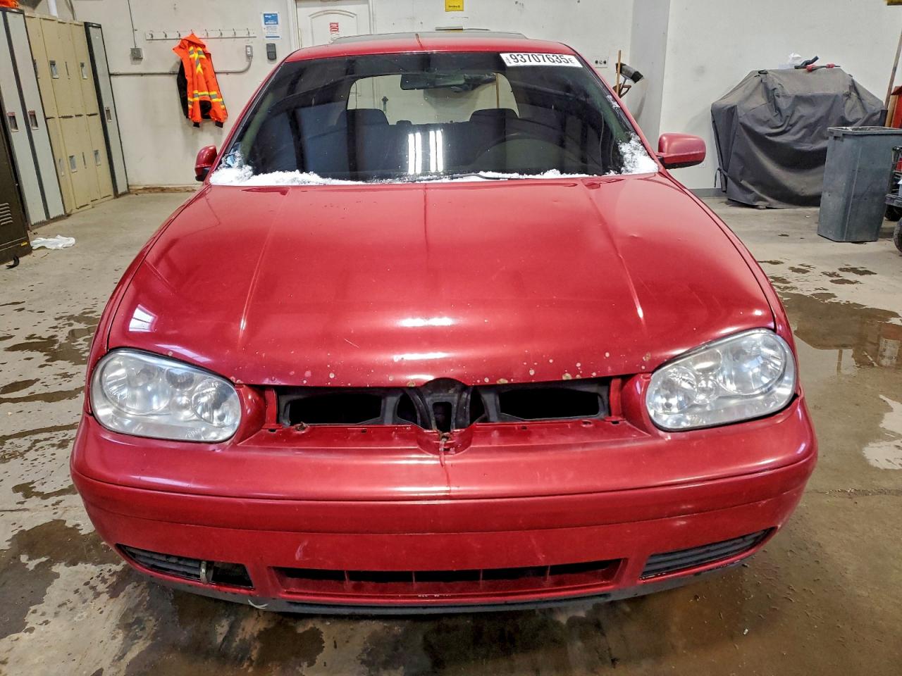 2001 Volkswagen Gti Gls Красный vin: WVWDC21J21W057259