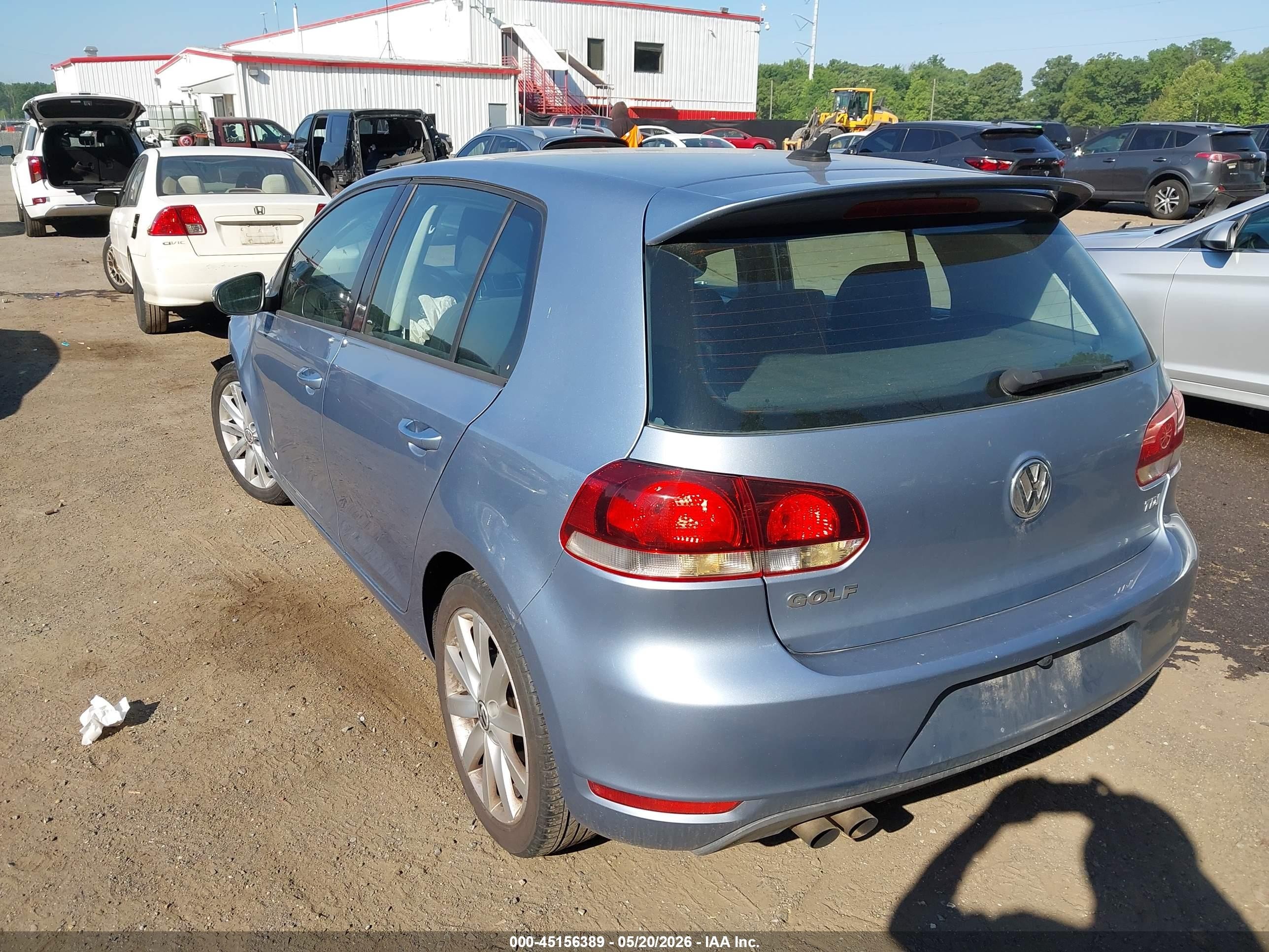 2011 Volkswagen Golf Tdi 4-door Silver vin: WVWDM7AJ0BW153709